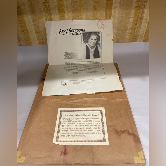 1981 Jody Bergsma limited Edition dream keepers - Picture 8 of 8